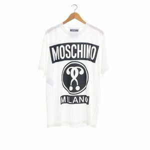 Moschino Logo Cotton Jersey T-Shirt